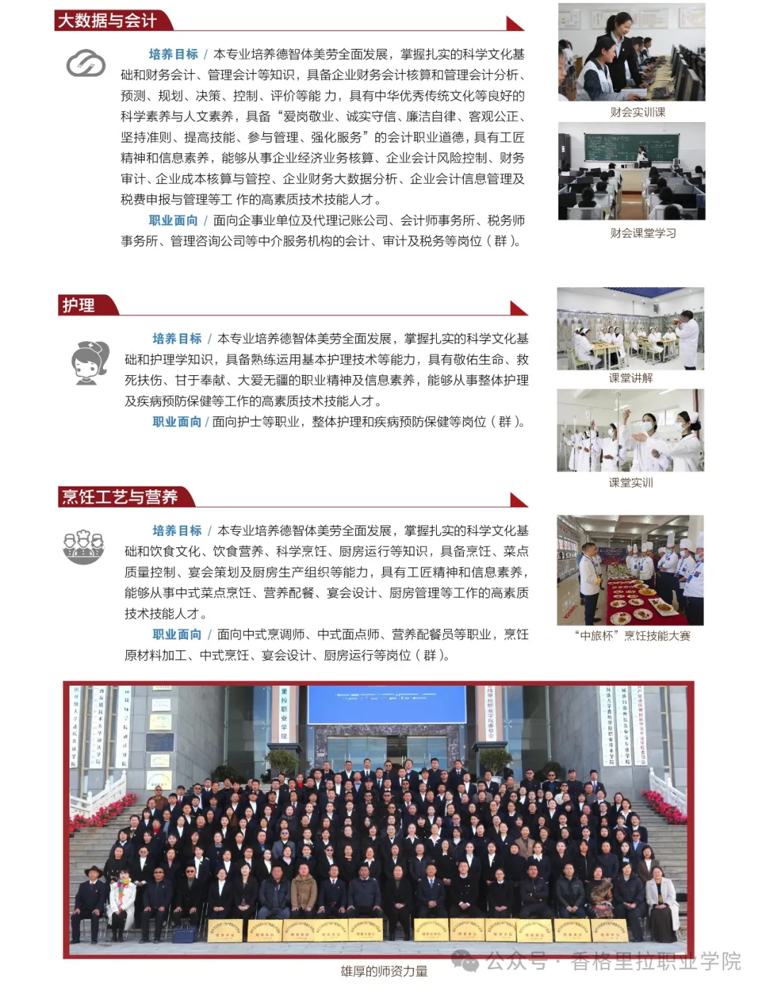 香格里拉职业学院 迪庆藏族自治州民族中等专业学校2024年招生简章（中职）(图5)