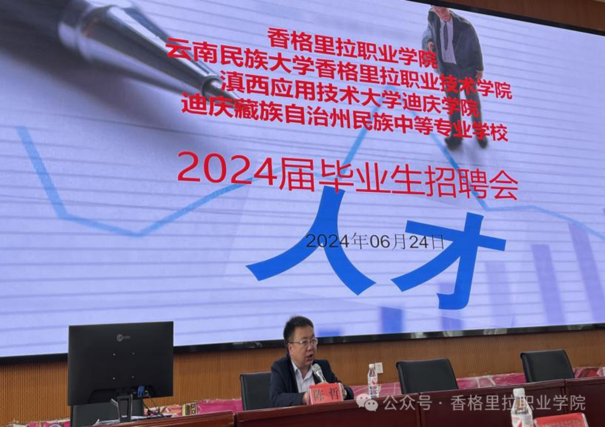 学院成功举办2024届毕业生6月专场招聘会(图1)